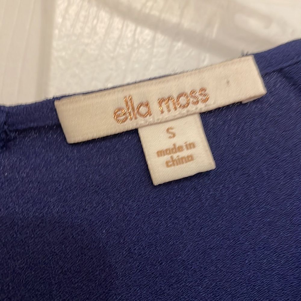 Ella Moss Stella Romper in Navy - Picture 3 of 11